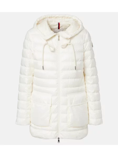 Geacă cu puf Moncler alb