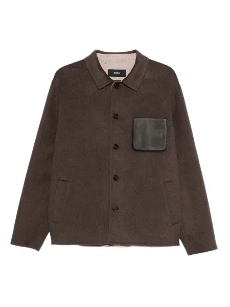 Geanta de piele Arma maro