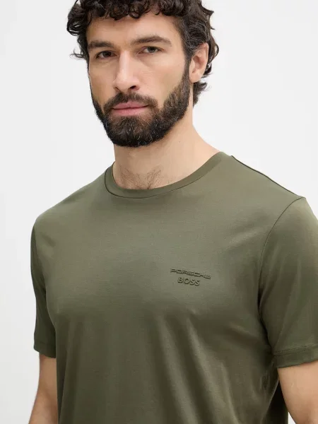 Футболка Boss Green зеленая