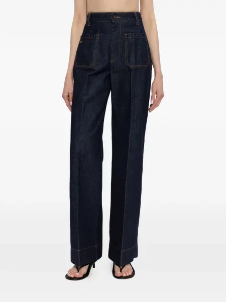 Blugi Victoria Beckham albastru