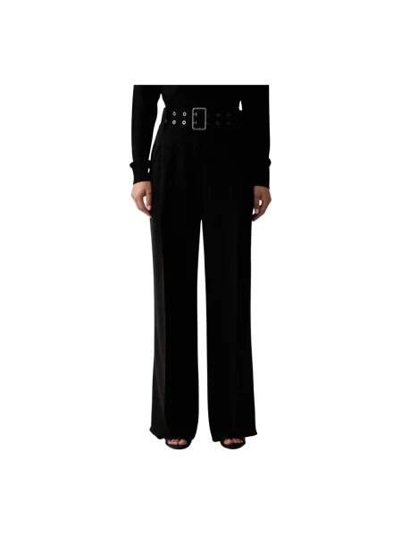 Spodnie Trussardi czarne