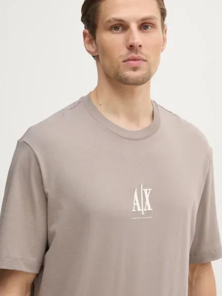 Armani Exchange póló bézs