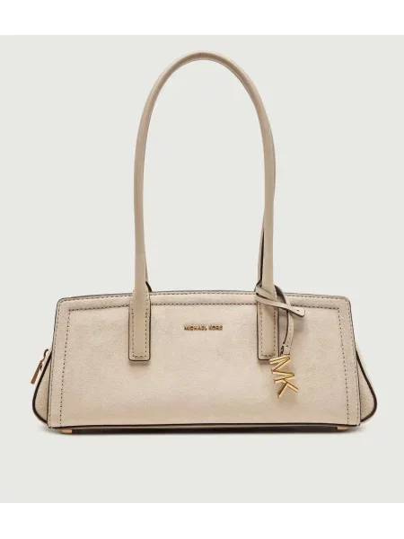 Michael Kors Geantă pe umăr Laila | piele întoarsă bej