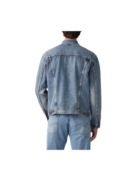 Levi's kurtka jeansowa przejściowa niebieska