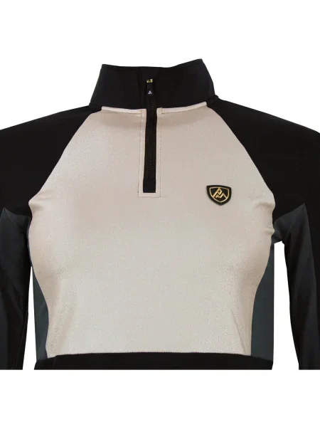 Tricou mânecă lungă Peak Mountain auriu