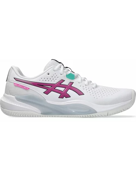 Синтетический кроссовки Asics белые