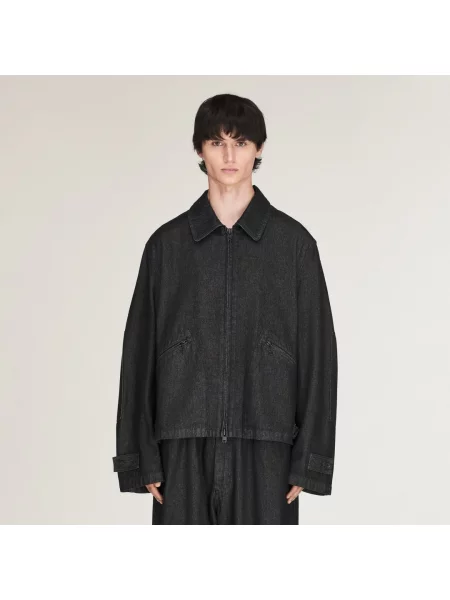 Kurtka jeansowa Adidas czarna