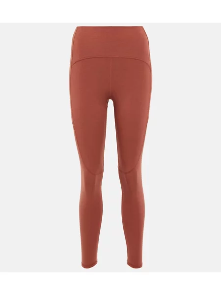 Leggings Adidas By Stella Mccartney cu talie înaltă roșu