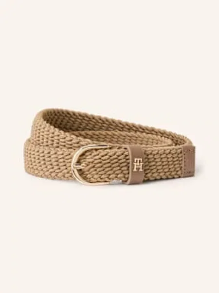 Pásek Tommy Hilfiger hnědý