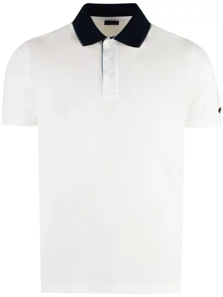 Polo Paul & Shark alb