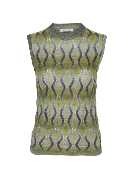 Top Henrik Vibskov tricotate verde