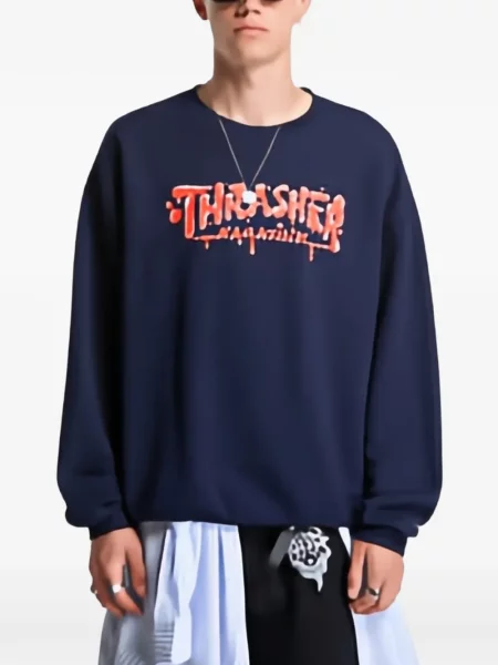 Pulover Thrasher albastru
