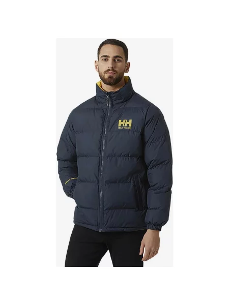 Dwustronna kurtka Helly Hansen Urban niebiesko-żółta S niebieska