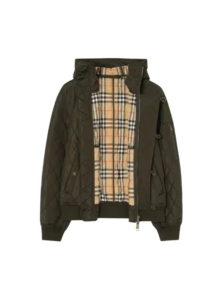 Kurtka bomber Burberry zielony