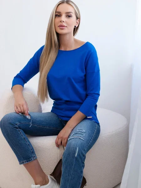 Koszulka Kesi casual niebieska