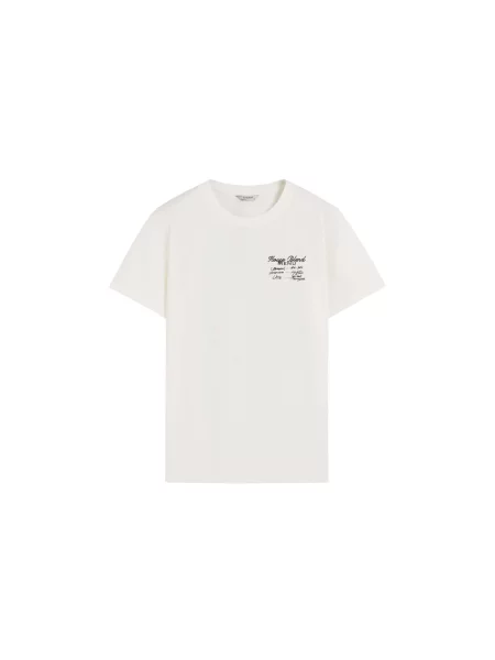 Scalpers Tricou lână alb