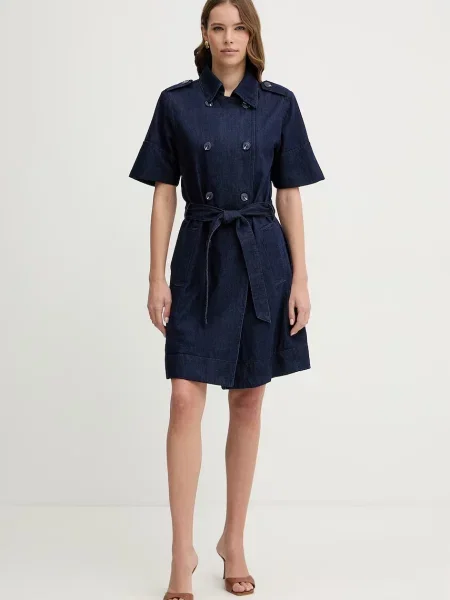 Silvian Heach rochie din denim PYTE