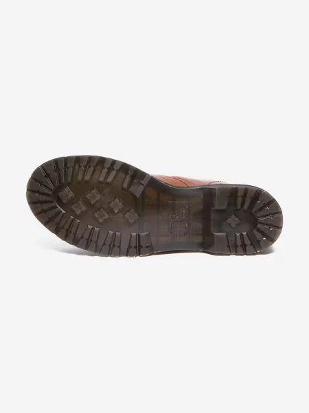 Dr. Martens Serena Faux Fur Leather Boots Kobiety Obuwie Dr. Martens Size: 3 brązowy