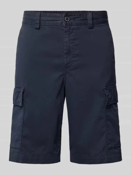 Szorty cargo o kroju relaxed fit z mieszanki bawełny model SISLA' Boss Orange