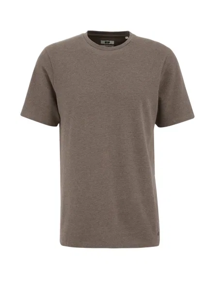 WE Fashion Majica pikčasto rjava