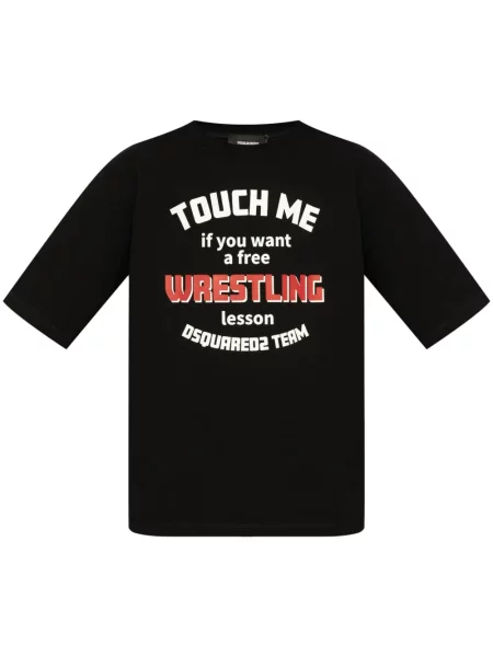 Tricou Dsquared2 cu imagine negru
