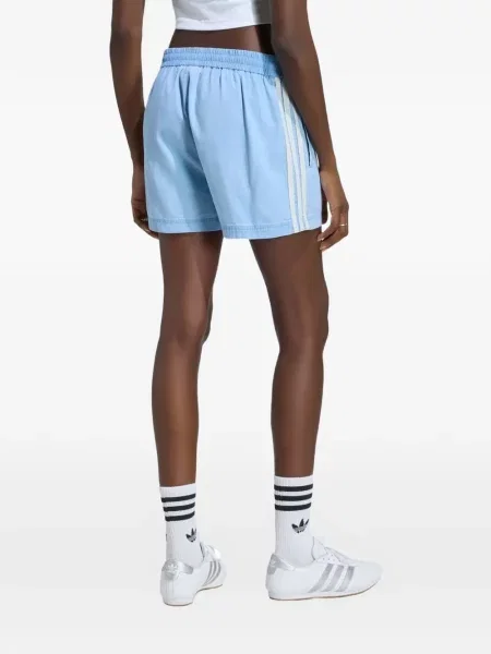 Tricou Adidas cu decolteu în V albastru
