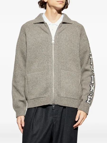 Cardigan Maison Kitsune gri