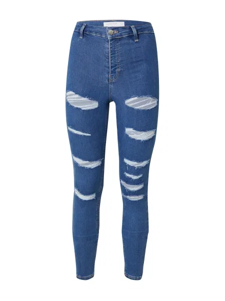 TOPSHOP Jeans Joni denim albastru