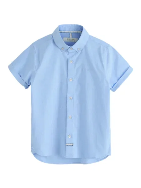 Baker by Ted Baker Cămașă deschis albastru