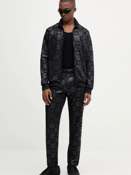 Спортивні штани adidas Originals Monogram візерунок чорний