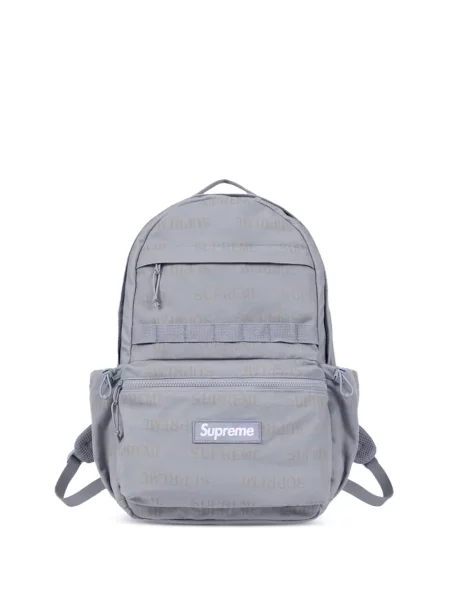 Σακίδιο πλάτης Supreme ζακάρ με αυτόγραφο γκρι