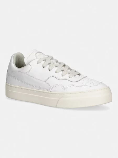 Stepney Workers Club PEARL OMNI CALF LEATHER sneakers pentru bărbați din piele alb