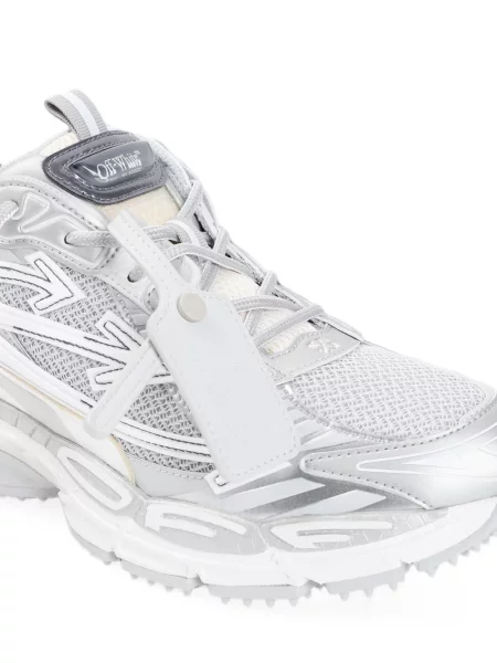 Fűzős csipkés sneaker Off-white fehér