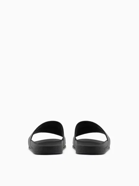 Шлепанцы Armani Exchange черные