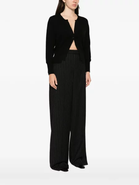 Lung cardigan Alpha Studio negru