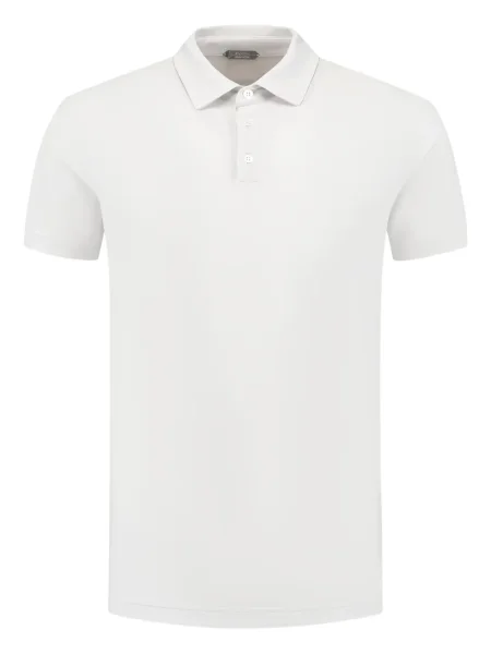 Polo Zanone alb