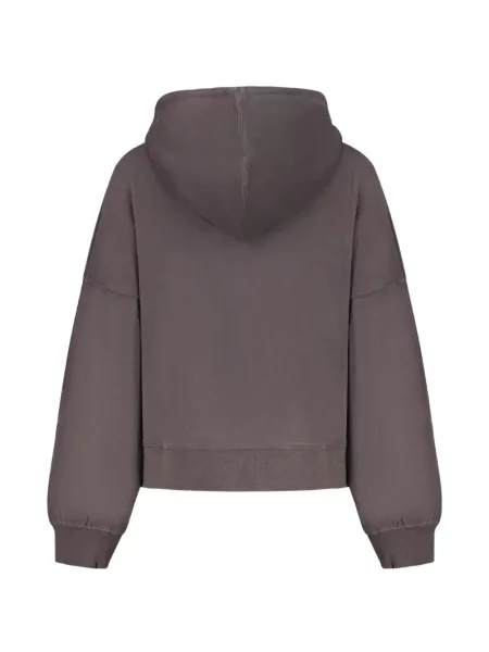 Hoodie Pepe Jeans με σχέδιο με κορδόνι μαύρο