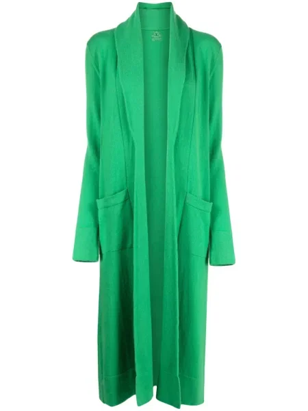 Cardigan Teddy Cashmere din cașmir teddy verde