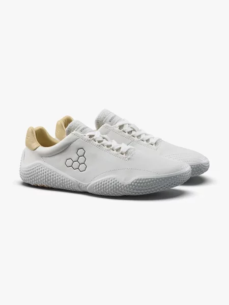 Шкіряні кросівки Vivobarefoot MOTUS STUDIO SNEAKER LTH білий
