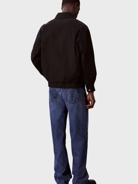 Джинсова куртка Calvin Klein Jeans чорна