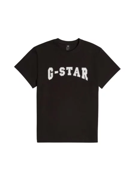 G-Star t-shirt z aplikacją czarny