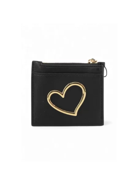 Portfel Love Moschino skórzany czarny