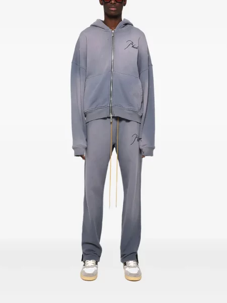 Siuvinėtos bėgimas kelnės Rhude pilka