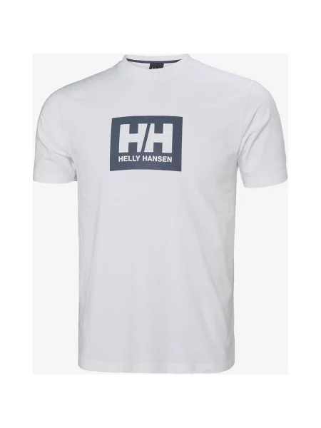 Koszulka Helly Hansen Box T krótki rękaw S biały