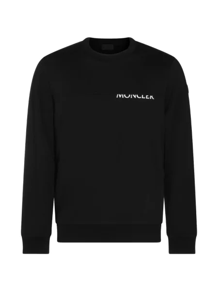 Pulover Moncler cu imagine negru