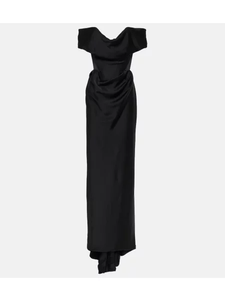 Rochie Vivienne Westwood din satin negru