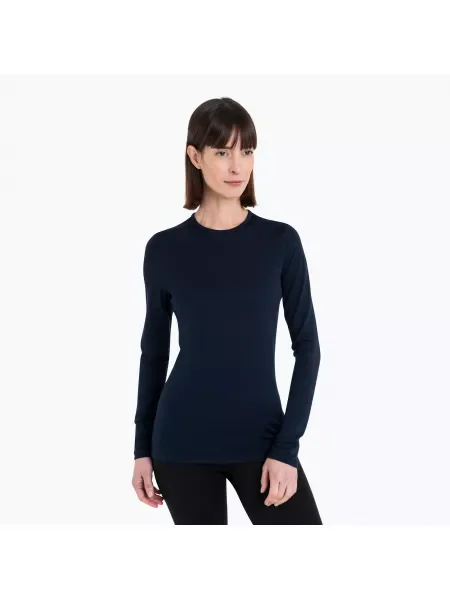 Olcsóbban. Icebreaker Tech Crewe midnight navy női thermo hosszú ujjú ruha. Méret: L haditengerészet