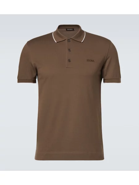 Polo Zegna verde