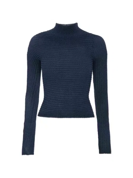 Top Victoria Beckham albastru