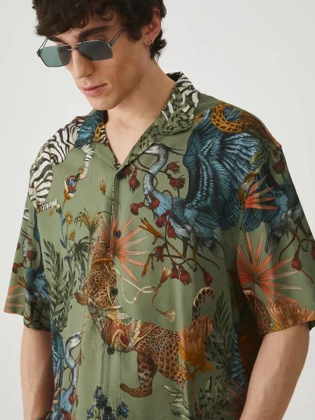 Риза Medicine мъжка със свободна кройка